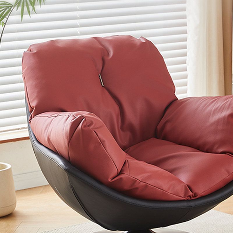 Chaise rotative à 360 °, Rouge
