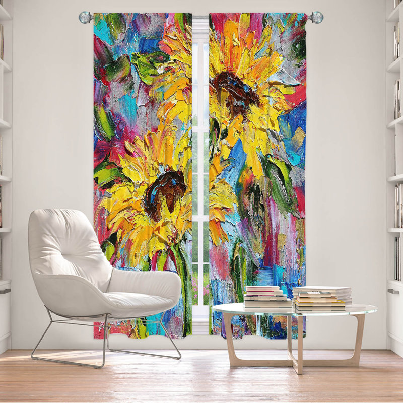 Ensemble de rideaux en polyester 2 pièces, L 20 po x L 52 po