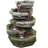 Hugo Cobblestone Rock Polyresin Outdoor Water Fountain with Lights