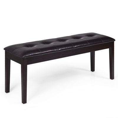 Upholstered Wooden Bench