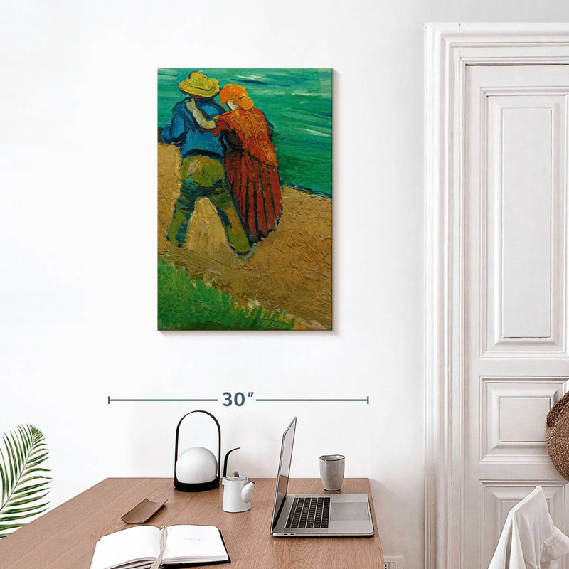 Leisha Two Lovers 1888, 30" H x 20" W