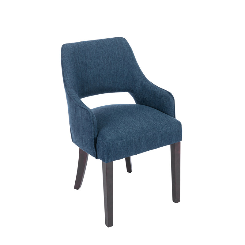 Haziqah 19.5'' H Upholstered Armchair, Blue