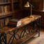 Table basse, canapé industriel, console à 2 niveaux-2031515351-2031515336