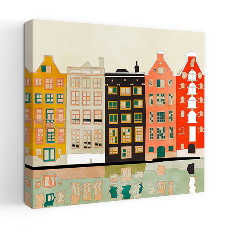 Art contemporain, architecture contemporaine, art urbain, H 18 po x l 18 po