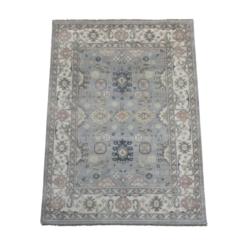 Tapis gris Oushak 9 x 12