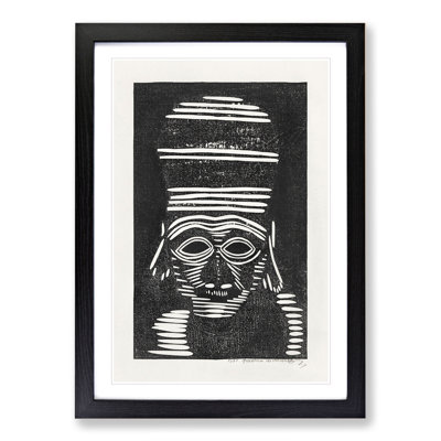 Fantastical Head by Samuel De Mesquita - Picture Frame Painting
