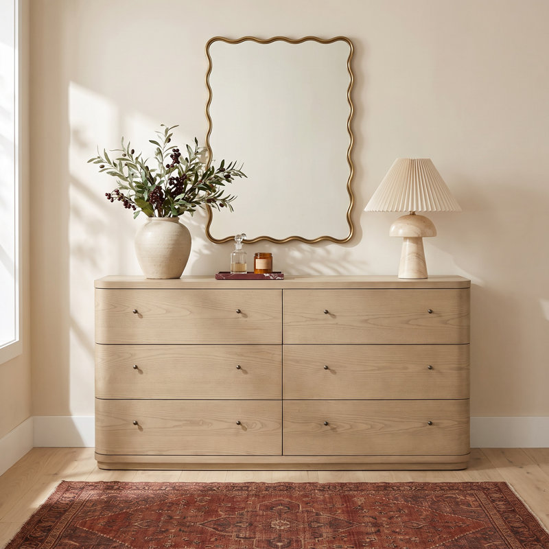 Lucie 6-Drawer Dresser