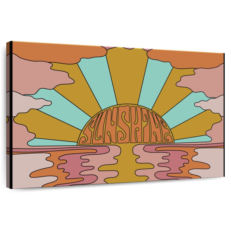 Alvord Hippie Sun, 30" H x 45" W