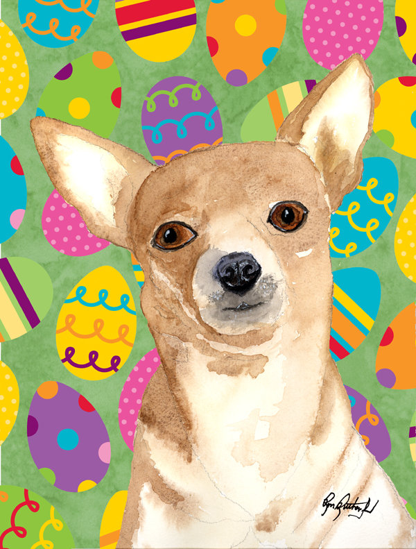 Drapeau de jardin Atara, Chihuahua (beige)