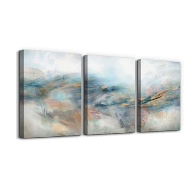 3 Piece Wrapped Canvas Wall Art