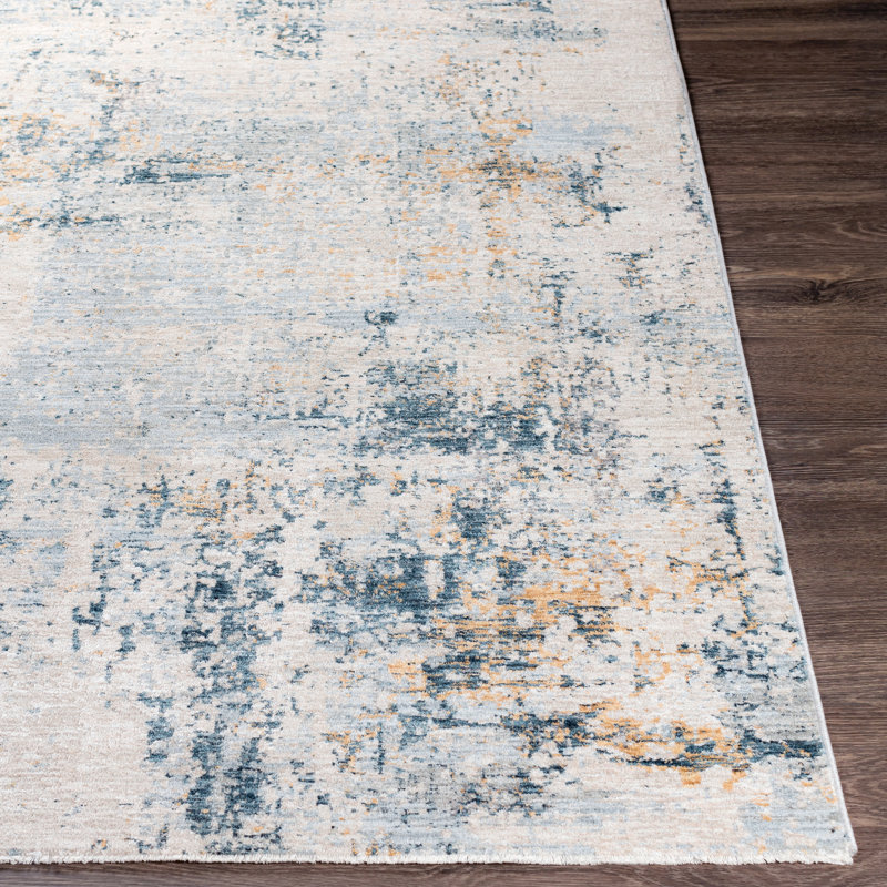Tapis kaki / gris clair, Rectangle de 10 pi x 14 pi