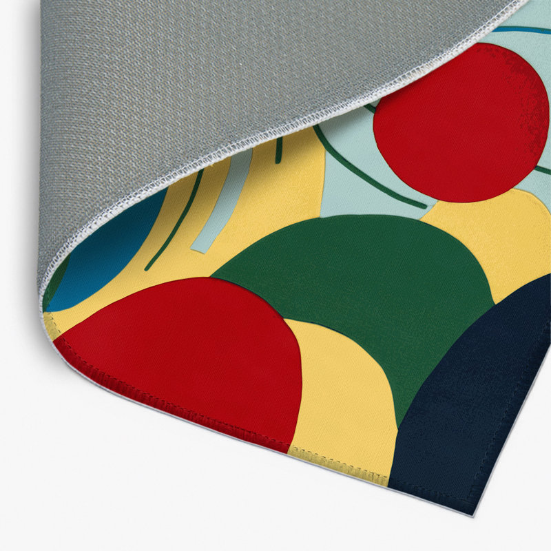 Perky Ruckus Indoor And Outdoor Area Rug, Rectangle 4' x 6'