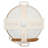Ceramic Brie Baker & Acacia Wood Spreader Set