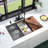 32'' L Undermount Single Bowl Stainless Steel Kitchen Sink