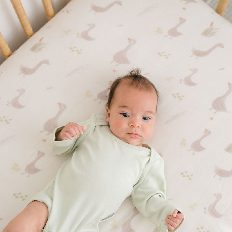 Goose Crib Fitted Sheet