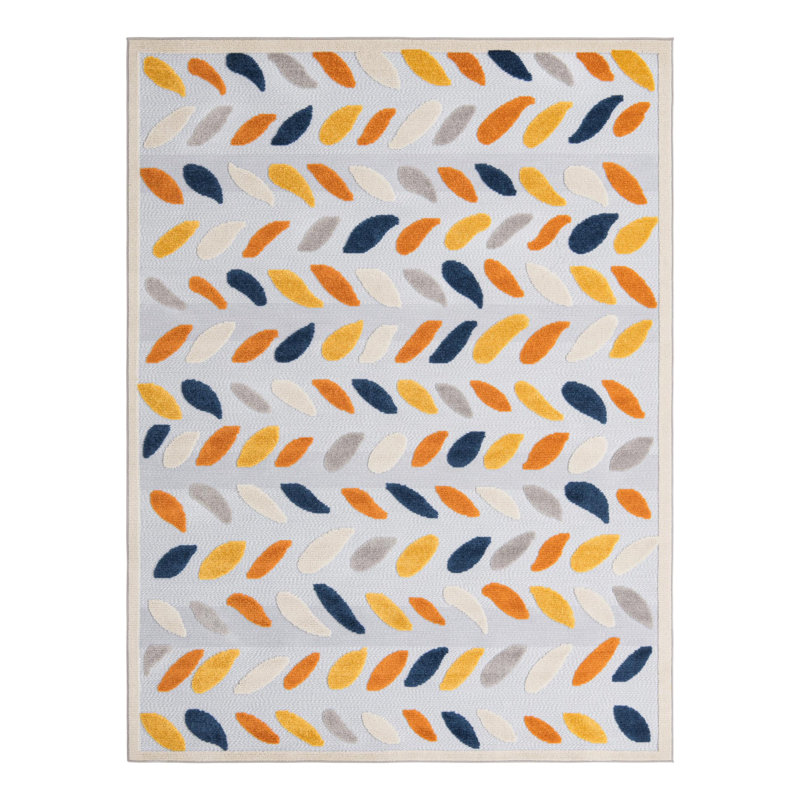 Oranjestad Aruba Indoor/Outdoor Rug, Rectangle 7' x 10'