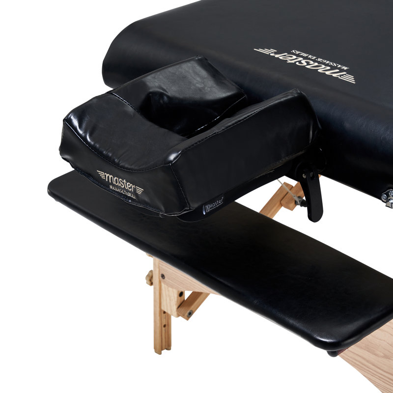 Red Barrel Studio Gibraltar 32" Width Olympic LX Portable Massage Table, Black