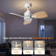 Ventilateur de plafond 32 po avec lumières DEL Gupta