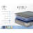 Restonic Comfort Care 12" Hybrid Euro Top Mattress, Individual Pocketed Coil Mattress , Plush Comfort, -1311393962