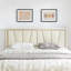 Tête de lit tapissier en bois massif Plympton H 56 po -72685266-72685279