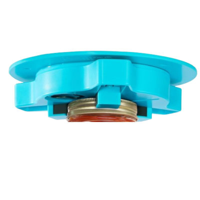 Under Cabinet Jar Opener For Weak Hands & Arthritis Cyan