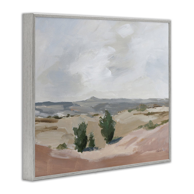Vast Desert Mountains, art de la giclée encadrée par Pamela Munger, H 11 po x l 14 po, Estampe numérique Farmhouse