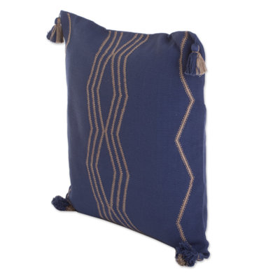 Housse de coussin en coton Novica