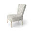 Chaise rembourrée en velours Country Farmhouse - Mage-1291427859
