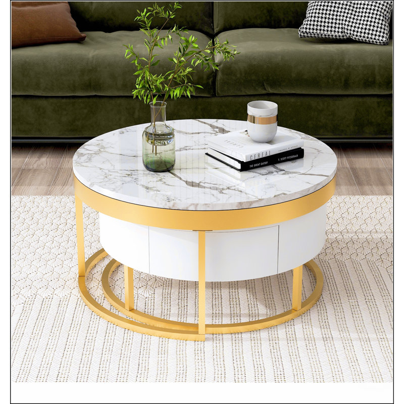 Table basse gigogne moderne avec tiroirs Modern