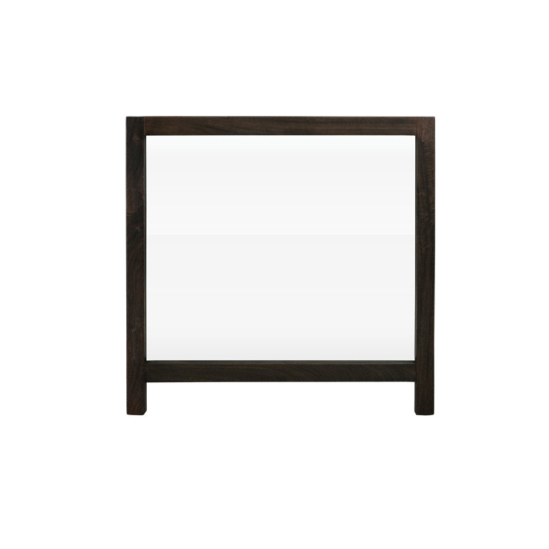 Rectangular Mirror, Black