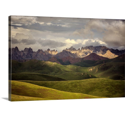 1x James Yu - Wrapped Canvas Photograph
