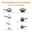 Wetzler 11 - Piece Ceramic Cookware Set