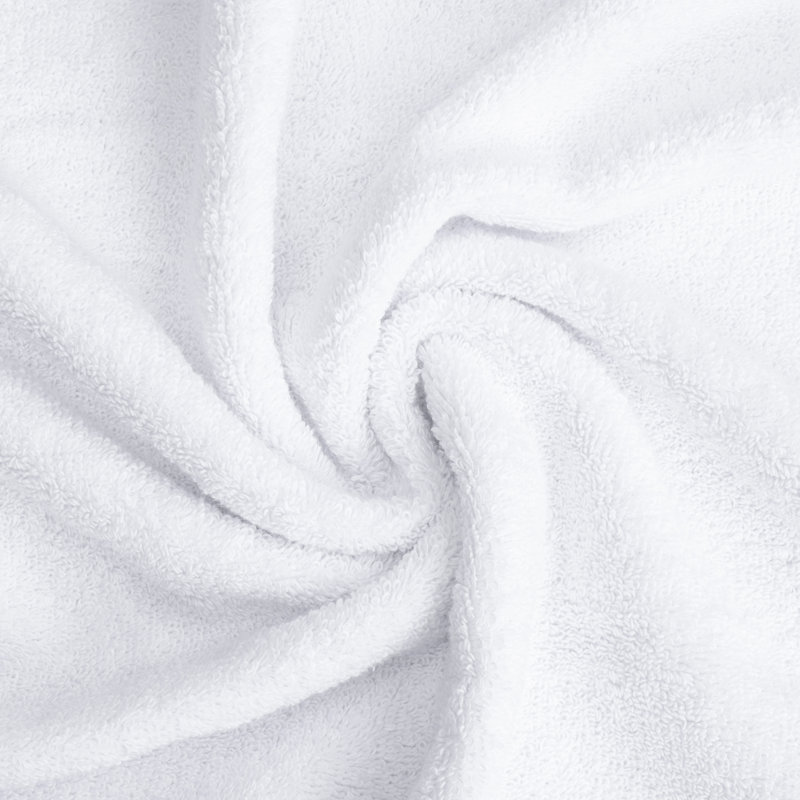  100% Cotton 4 Piece Hand Towels For Bathroom, White