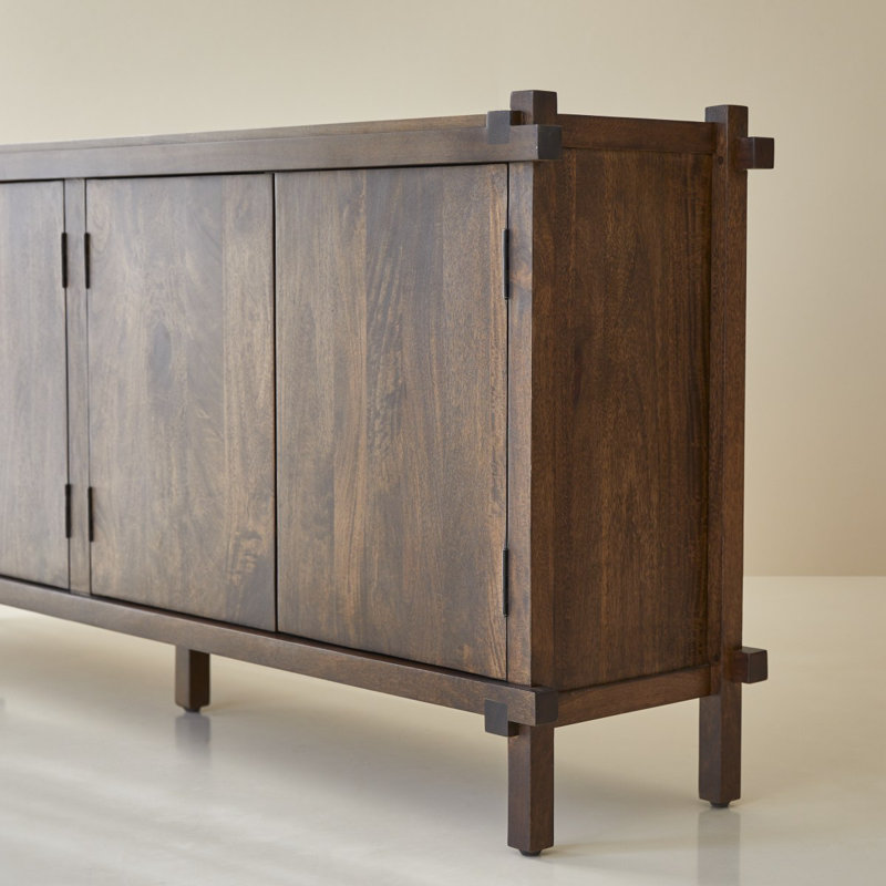 Arko 74.8'' W Solid Wood Sideboard