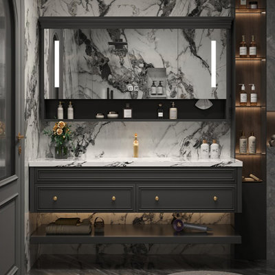 American-style simple bathroom cabinet