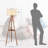 Wood Tripod Floor Lamp