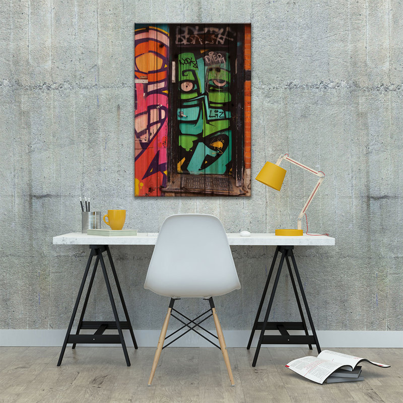 Chicago par Bethany Young - reproduction de photo sur toile tendue, H 26 po x l 18 po x 1,5 po, Bois