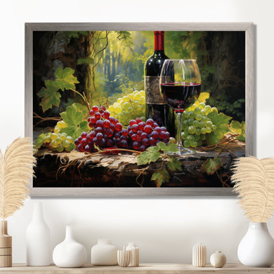 Cabernets calmes - impressions sur toile vin
