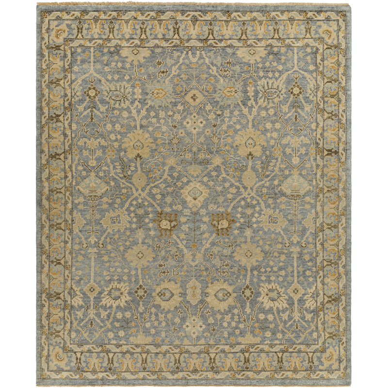 Reign Wool Oriental Area Rug, Rectangle 2' x 3'