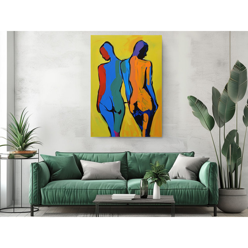 Reproduction d'art sur toile, "Artistique", H 24 po x l 16 po