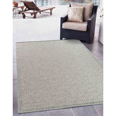 Weidner Geometric Kilim Indoor / Outdoor Area Rug