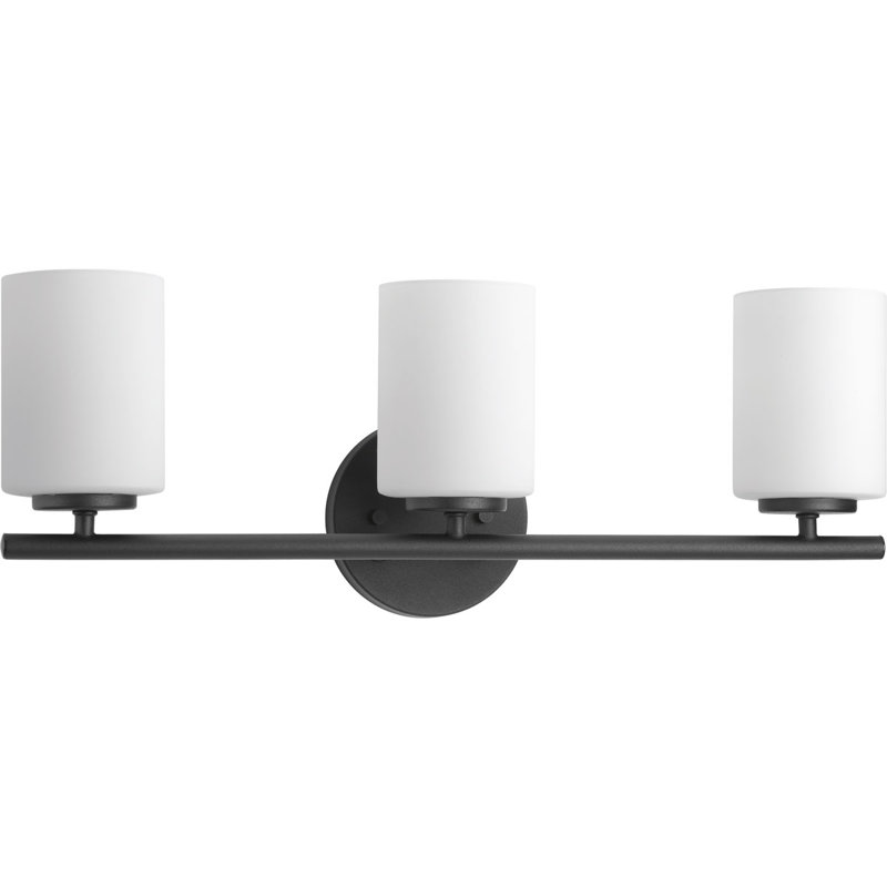 Steelville 3 - Light Dimmable Vanity Light, Black