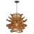 1-Light Pendant Lights Brown Flower Rattan-516843058