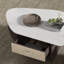 Table basse italienne en pierre micro-cristalline