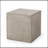 Outdoor MGO Side Table ,Light Grey