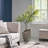 47.2'' Faux Eucalyptus Tree in Planter