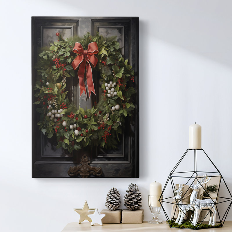Christmas Holiday Art - Gallery Wrapped Canvas DCLX, 27" H x 18" W