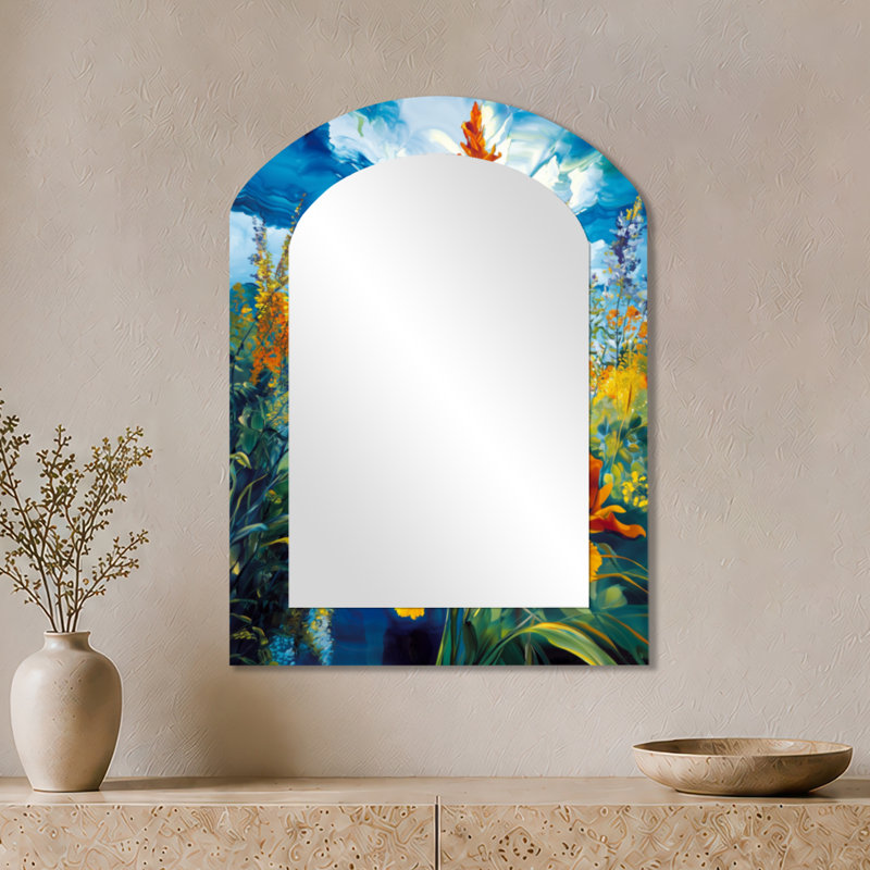 Miroir mural surdimensionné Modern, 34" x 25"