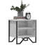 Alliyah 40cm W Metal Bedside Table-758425478