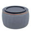 Repose-pieds rond avec rangement, fonction 2 en 1, table de bout et repose-pieds-2049035161